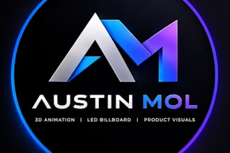 design realistic billboard logo