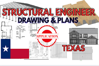 provide texas structural civil engineer and mep engineering plans