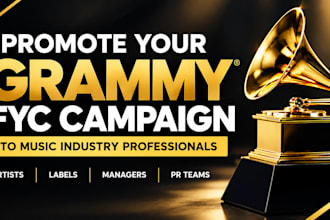 promote your grammy fyc campaign to music industry professionals