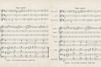 transcribe and arrange horn section, brass section, trumpet, saxophone, trombone