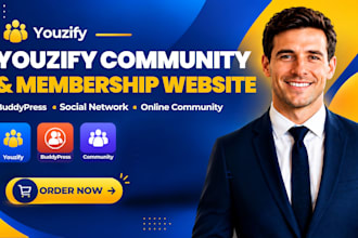 build youzify community website membership site buddypress social network