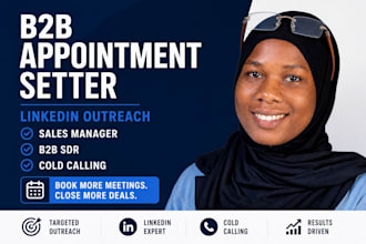 set appointments and book qualified b2b sales calls