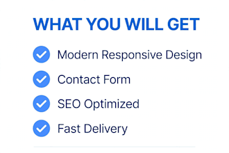create a modern professional business website on google site