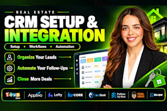 setup real estate crm zillow follow up boss zoho lofty wise agent liondesk