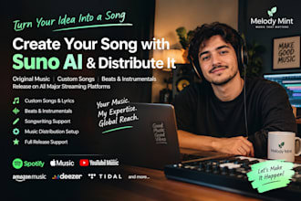remake your suno ai song with live instrument and pro sound