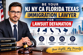 licensed illinois florida ny nj civil litigation attorney for lawsuit defamation