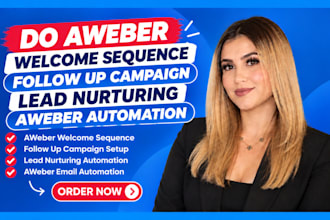 do aweber welcome sequence follow up campaign lead nurturing aweber automation