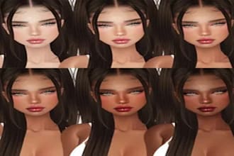 create custom imvu products and sims 4 mods in 3d style