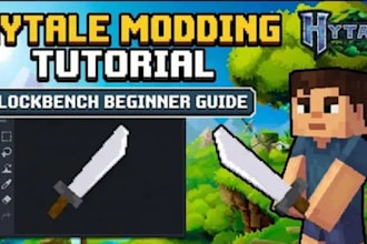 create custom hytale and blockbench 3d models for your game
