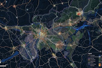 do gis mapping, spatial analysis, thematic mapping, qgis, arcgis and geospatial