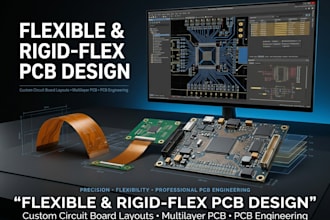 design flexible pcb rgid flex pcb and custom circuit board layouts