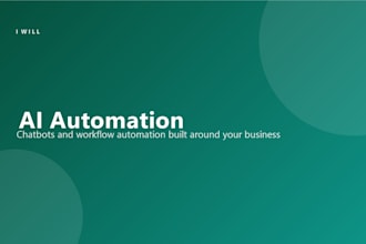 build a custom ai chatbot and automate your business