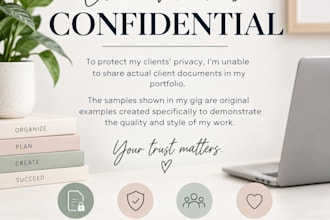 create a professional editable microsoft word template