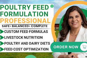 formulate poultry feed and feed supplement for broilers, layers and starter