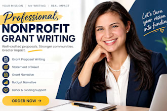 write a nonprofit grant proposal and statement of need