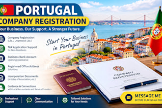 do portugal company registration, nif, and open bank account