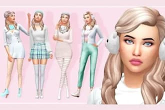 custom content, functional mods for the sims 4, sims 4 cc, vfx, sansar for sims