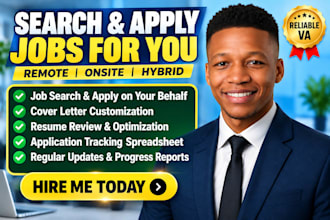 search and apply for remote jobs with tailored applications