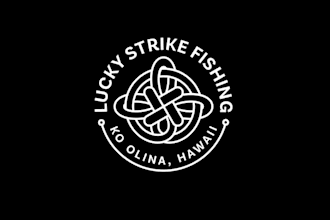 design lucky strike fishing logo