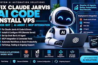 fix claude jarvis ai code install vps grok bot ai agent mcp integration