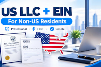 register a US llc and get ein for non US residents