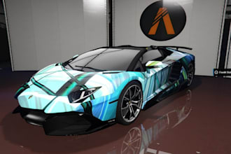 design 4k fivem livery, gta v car skin, assetto corsa vehicle wrap