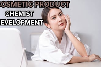 be your cosmetic product chemist development