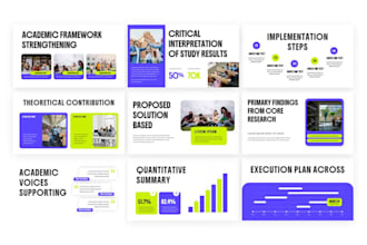 design phd slide research presentation academic presentation deck