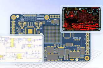 do circuit pcb layout schematic routing bom gerber jlcpcb pcbway manufacturing