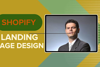 do shopify landing page product landing page and home page sales page in pagefly