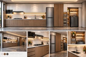 3d model interior and exterior