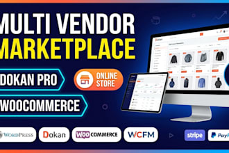 build wordpress multi vendor marketplace using dokan or wcfm