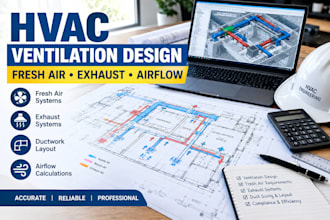 design hvac ventilation, fresh air and exhaust systems