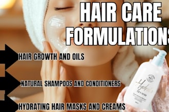 formulate organic hair growth oil and haircare products