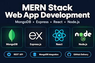 develop a mern stack web app
