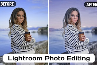 professional instagram portrait editing and color grading