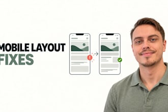 fix responsive website and mobile CSS issues