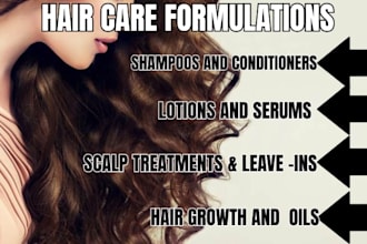 create natural haircare formulation in 24 hours