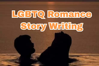 ghostwrite your gay, lesbian or lgbtq romance story