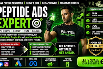 design shopify peptide research chemical biotech laboratory store