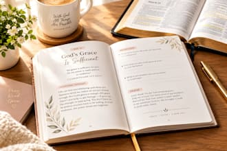 write a KDP christian devotional journal for self publishing authors