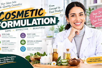 develop compliant cosmetic formulas for your beauty brand