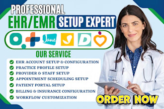 setup insync ehr jane app nuemd rxnt simplepractice dentrix charmhealth ehr