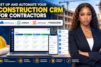 set up and automate your construction CRM for contractors