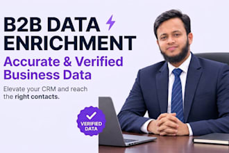 do b2b data enrichment and data cleansing