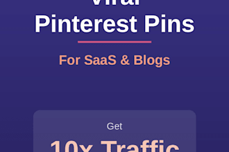 design 3 modern SEO pinterest pin images for your business