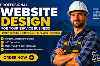 design handyman website plumber website for electrician using wordpress