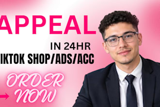 appeal tiktok shop suspension, unbans tiktok ads issue and product listing error