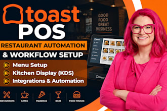 set up toast pos restaurant automation and workflows