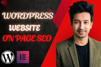 do wordpress on page SEO optimization